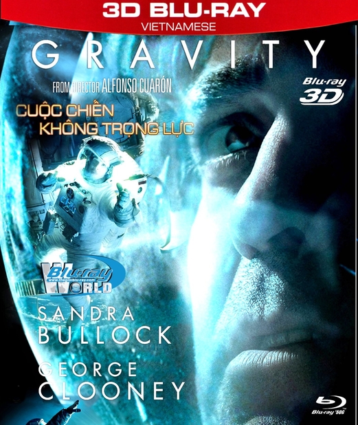 Z075. Gravity 2013  - CUỘC CHIẾN KHÔNG TRỌNG LỰC (DTS-HD MA 7.1) 3D 50G